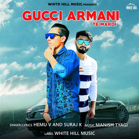 Gucci Armani song lyrics